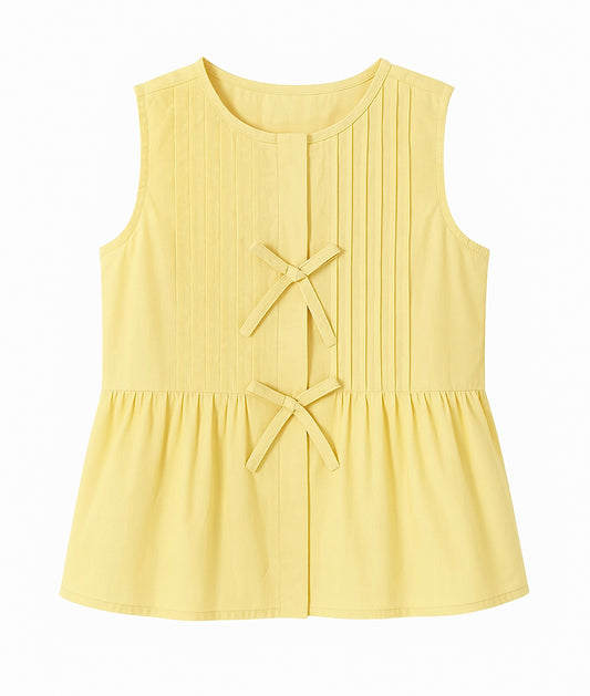 Sunny bow top