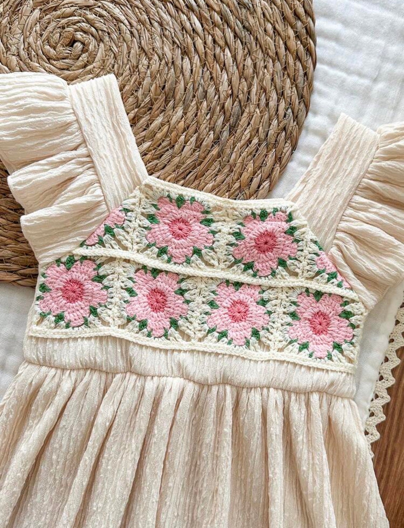 Blush meadow dress - Ally Pop