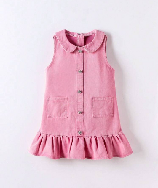 Jessy denim dress - Ally Pop