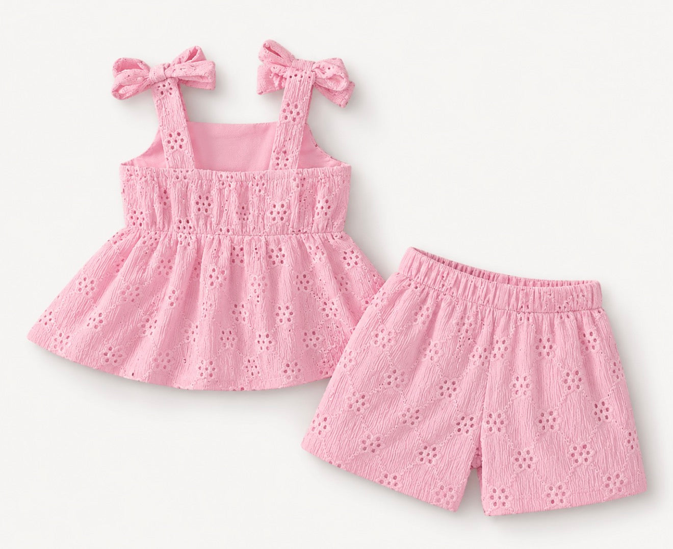 Eyelet bow set - Ally Pop