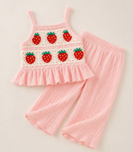 Strawberry crochet set - Ally Pop