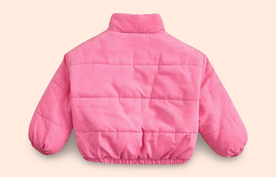 Pink puffer jacket - Ally Pop