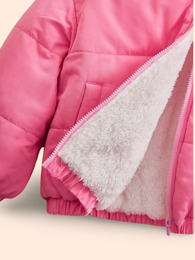 Pink puffer jacket - Ally Pop