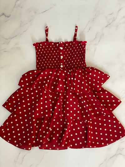 Melissa Polka Dot summer dress - Ally Pop