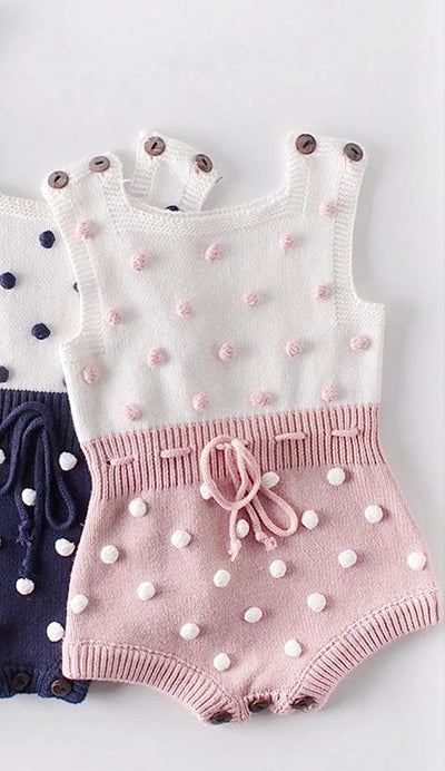 Sleeveless Baby Romper/Jumper - Ally Pop