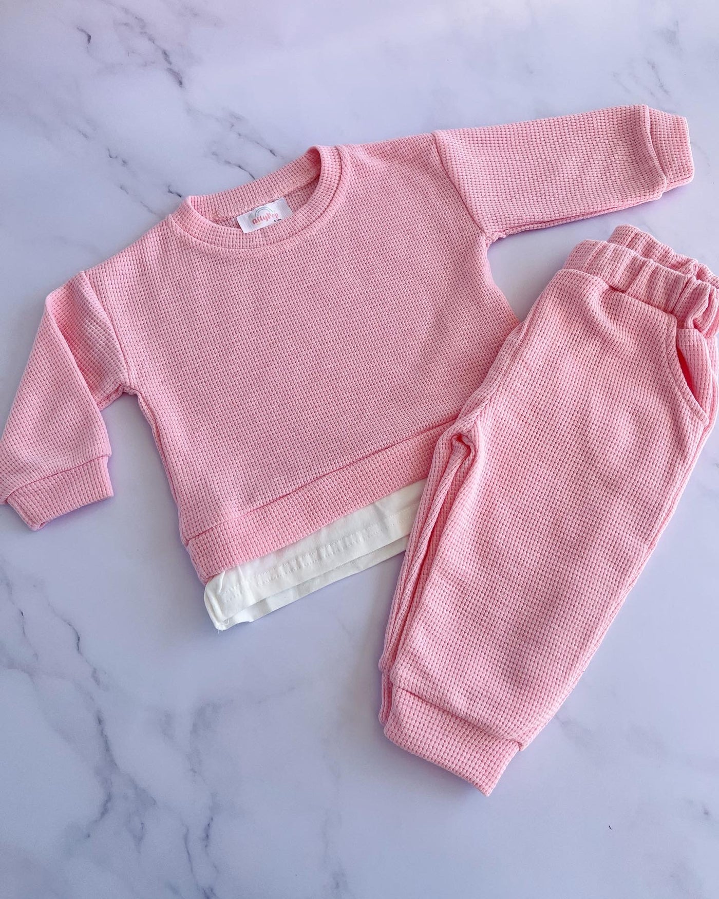 Baby/Toddler jogger sweatsuit set - Ally Pop